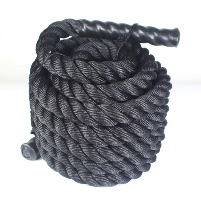 Battle Rope Exercise - 나일론 플라스틱 배틀 로프, 유연한 디자인으로