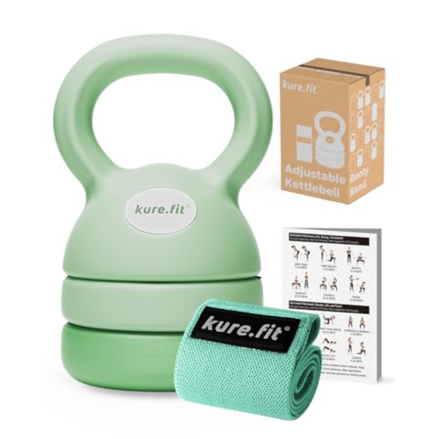 가정용 조절식 케틀벨, 블랙 파우더 코팅된 주철 소재, - Kettlebell 리뷰 및 가격