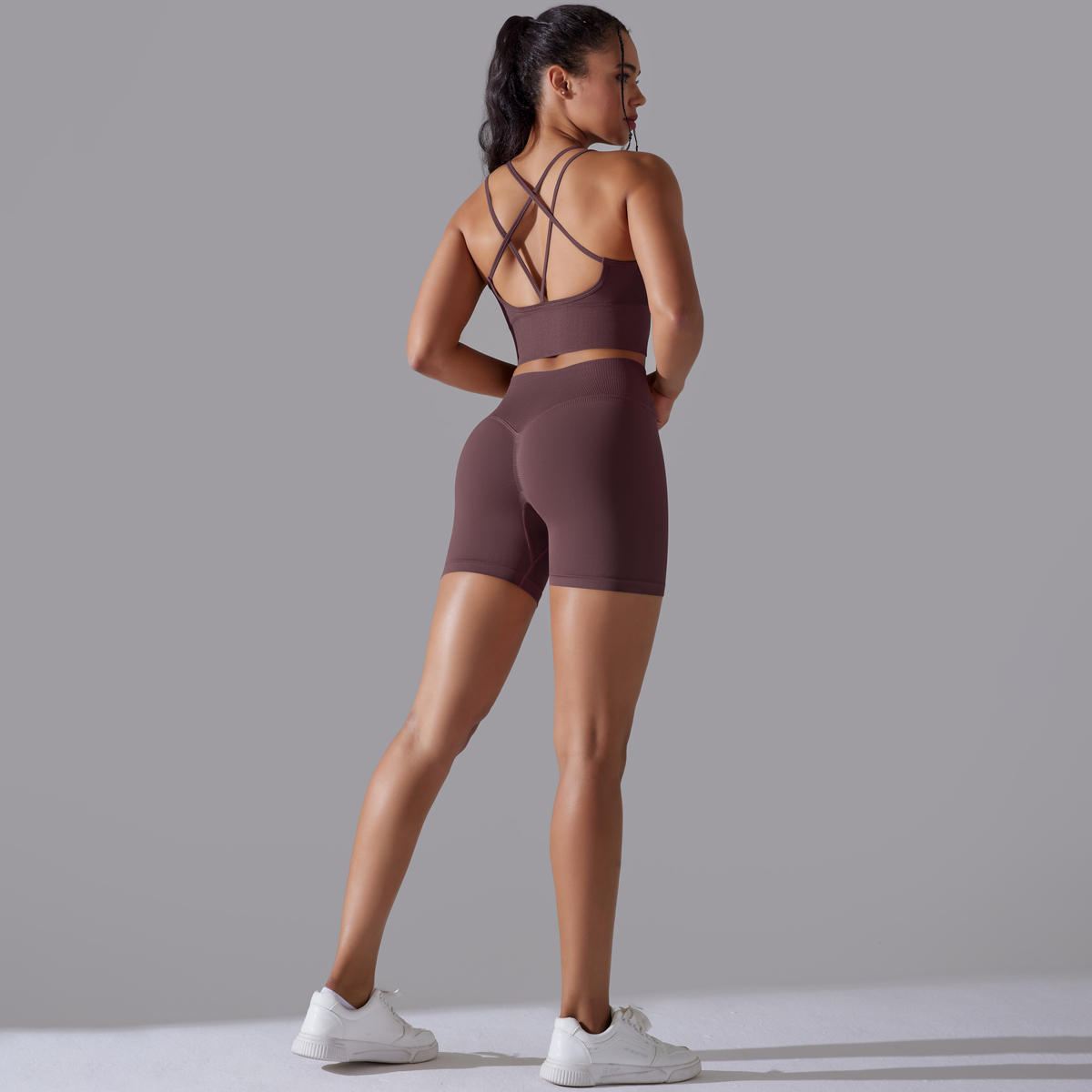 섹시한 요가 세트 여성 Tracksuit 원활한 스포츠 - Yoga Fitness Kleidung 리뷰 및 가격