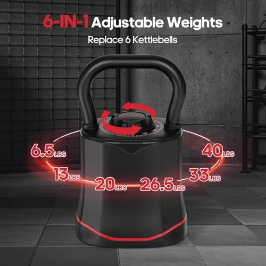 홈짐 조절식 케틀벨 6-in-1 퀵 스위치 세트 6.5 - Kettlebell 리뷰 및 가격